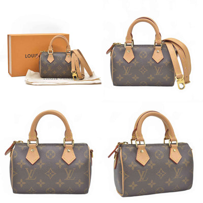 $1960 Louis Vuitton Monogram Nano Speedy Bandouliere 2022 TY0222