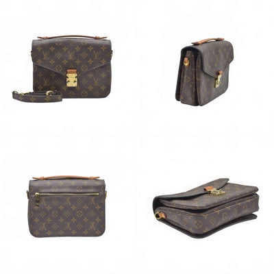 $2750 Louis Vuitton  Monogram Pochette Metis DU1139