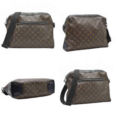 $1650 2014 LOUIS VUITTON  Monogram Macassar Torres Messenger SR0174 10019371