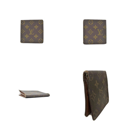 $515 1980s WELL WORN Louis Vuitton Monogram Marco Wallet