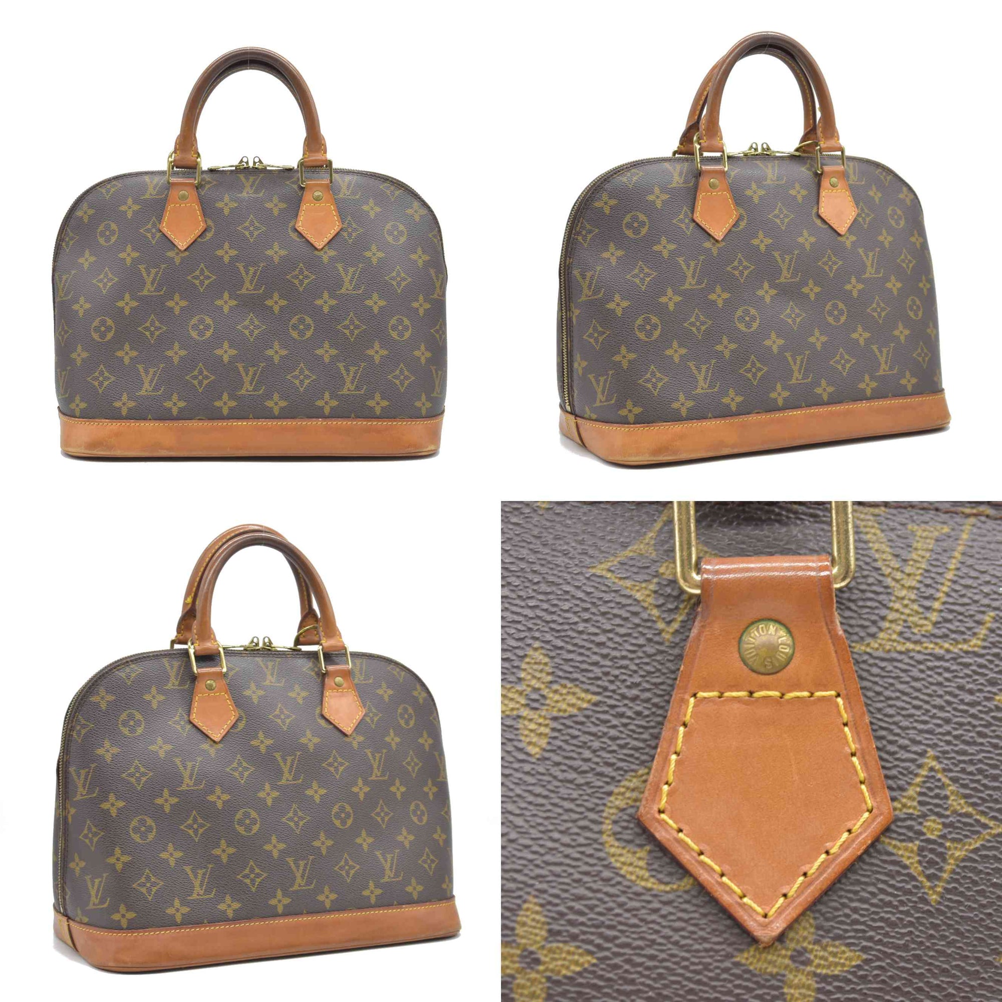 $2090 Louis Vuitton  Monogram Alma PM Made in USA