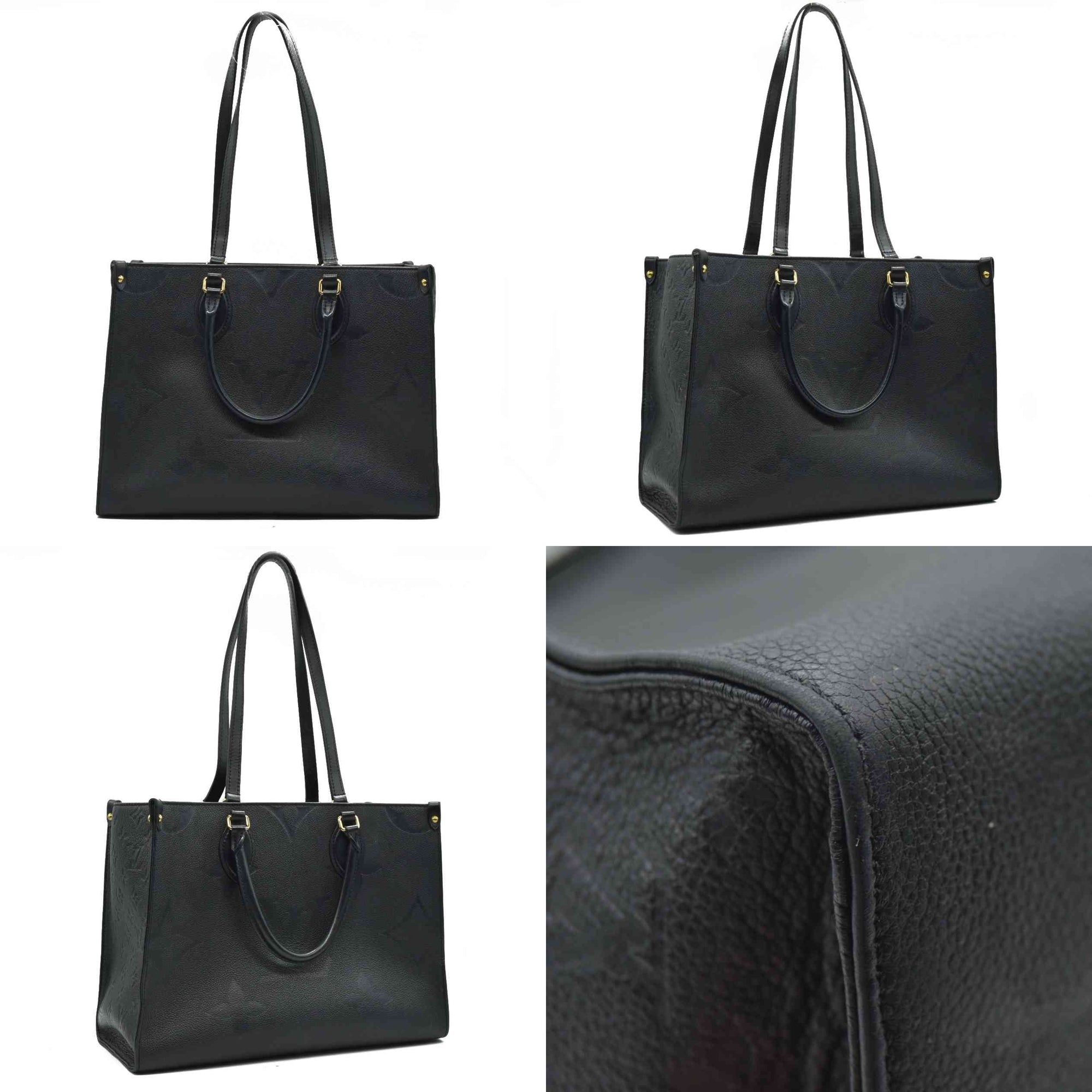 Louis Vuitton  Empreinte Monogram Giant Onthego MM Black RFID