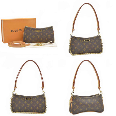 $1890 Louis Vuitton Monogram Liv Pochette RFID Like New