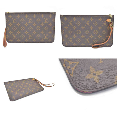 $2170 Louis Vuitton 2021 LV Monogram Neverfull MM Pochette