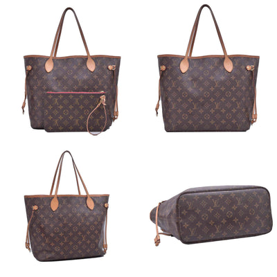 $2240 2014 Louis Vuitton Monogram Neverfull MM with Pouch SR2184