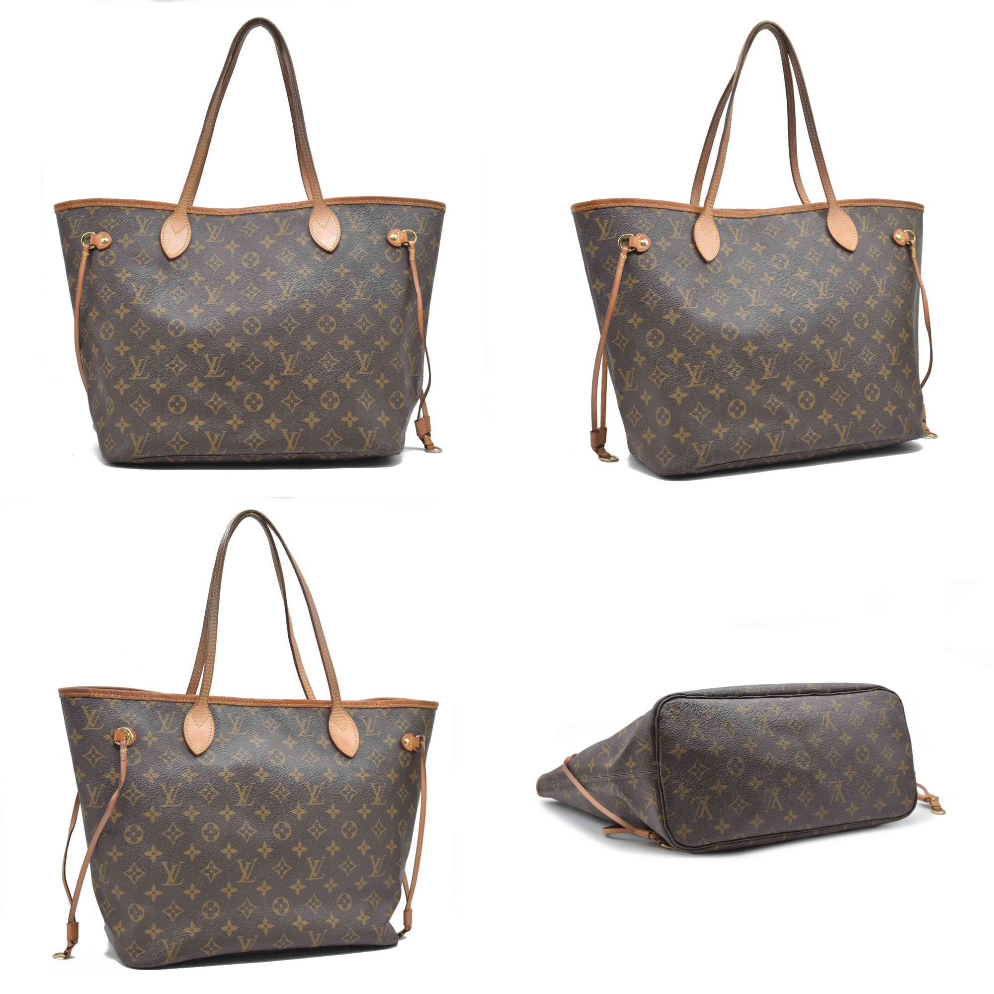 $2170 CONSIGNMENT Louis Vuitton Neverfull MM Monogram Tote 2018 SD4178