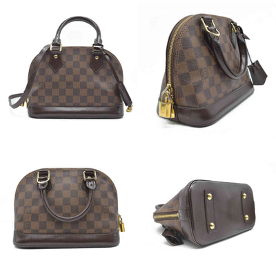 $1940 Louis Vuitton Damier Ebene Alma BB 2017 AA4177