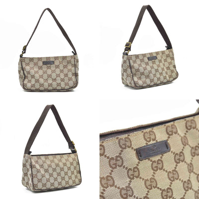 Gucci GG Canvas Baguette Mini NL Consignment