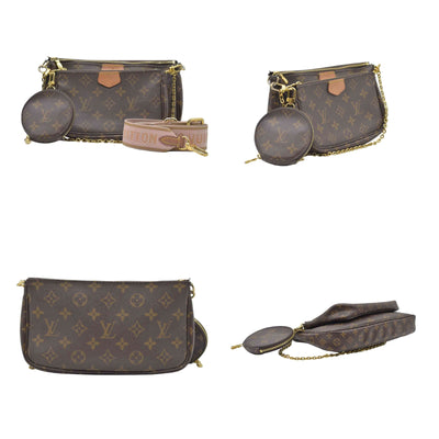 $2840 2020 Louis Vuitton LV Monogram Multi-Pochette Accessories Rose Clair Pink SD2270