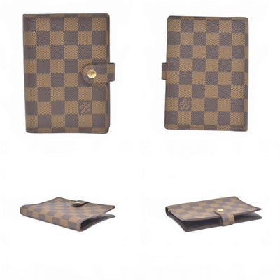 $505 1997 Louis Vuitton Damier Ebene Agenda Cover Small  CA0977