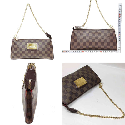 Louis Vuitton LV Accessories Pouch N55213 Eva Brown Damier 457508
