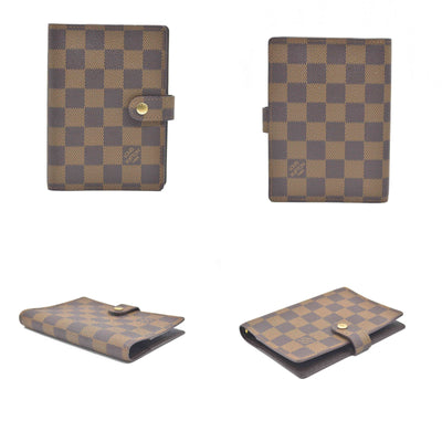 Louis Vuitton Damier Agenda PM Notebook Cover Brown CA1919 NL Consignment