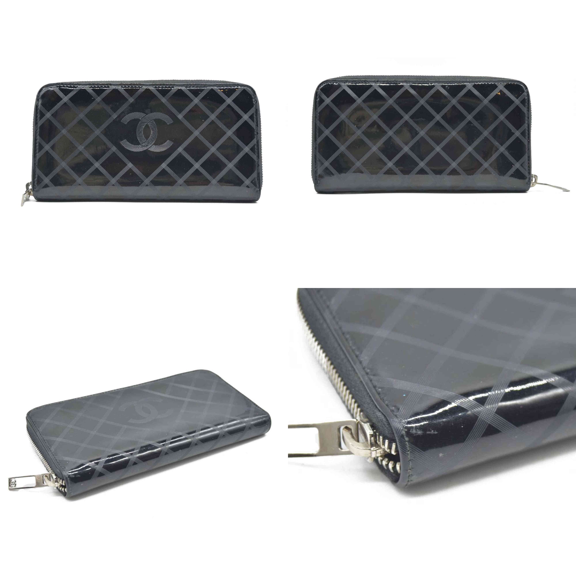 Chanel 2013-2014 Interlocking CC Logo Continental Wallet