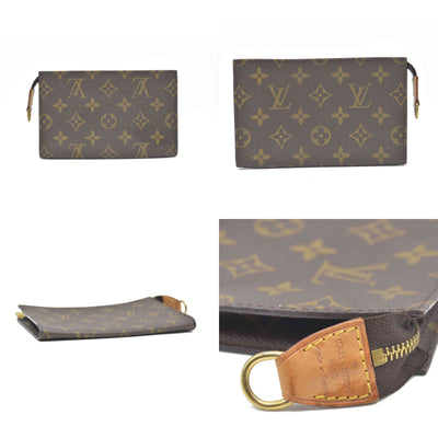 AUCTION $525 Louis Vuitton Monogram Bucket 23 Pouch FL1011