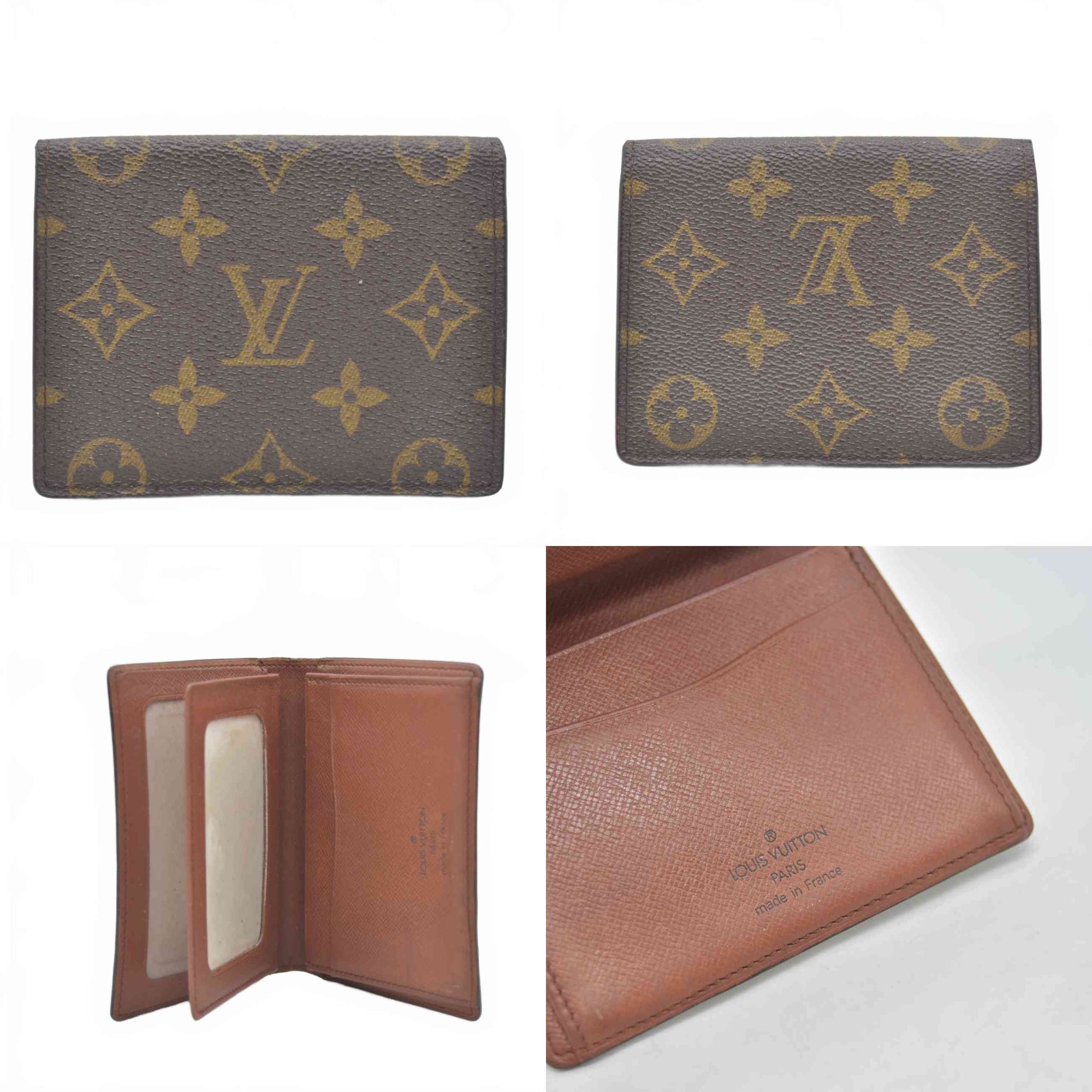 $395 1995 Louis Vuitton Monogram Japon Singapour Card Holder CT0965 CONSIGNMENT