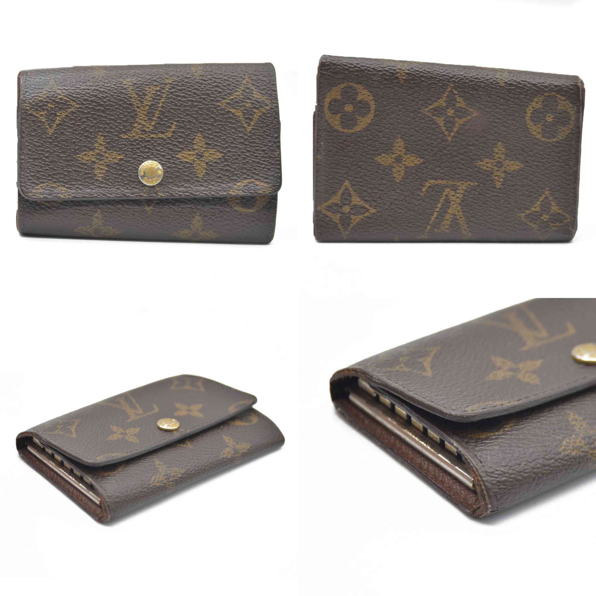 AUCTION $345 Louis Vuitton Monogram Multiles 6 Ring Key Holder