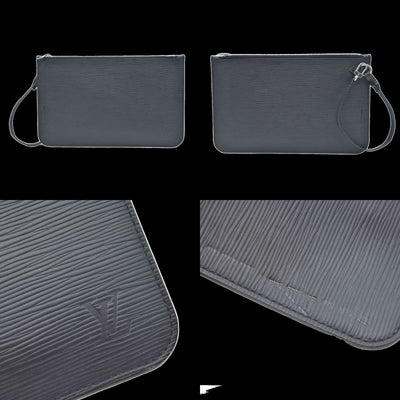 Louis Vuitton Epi Neverfull Pouch Black 2018