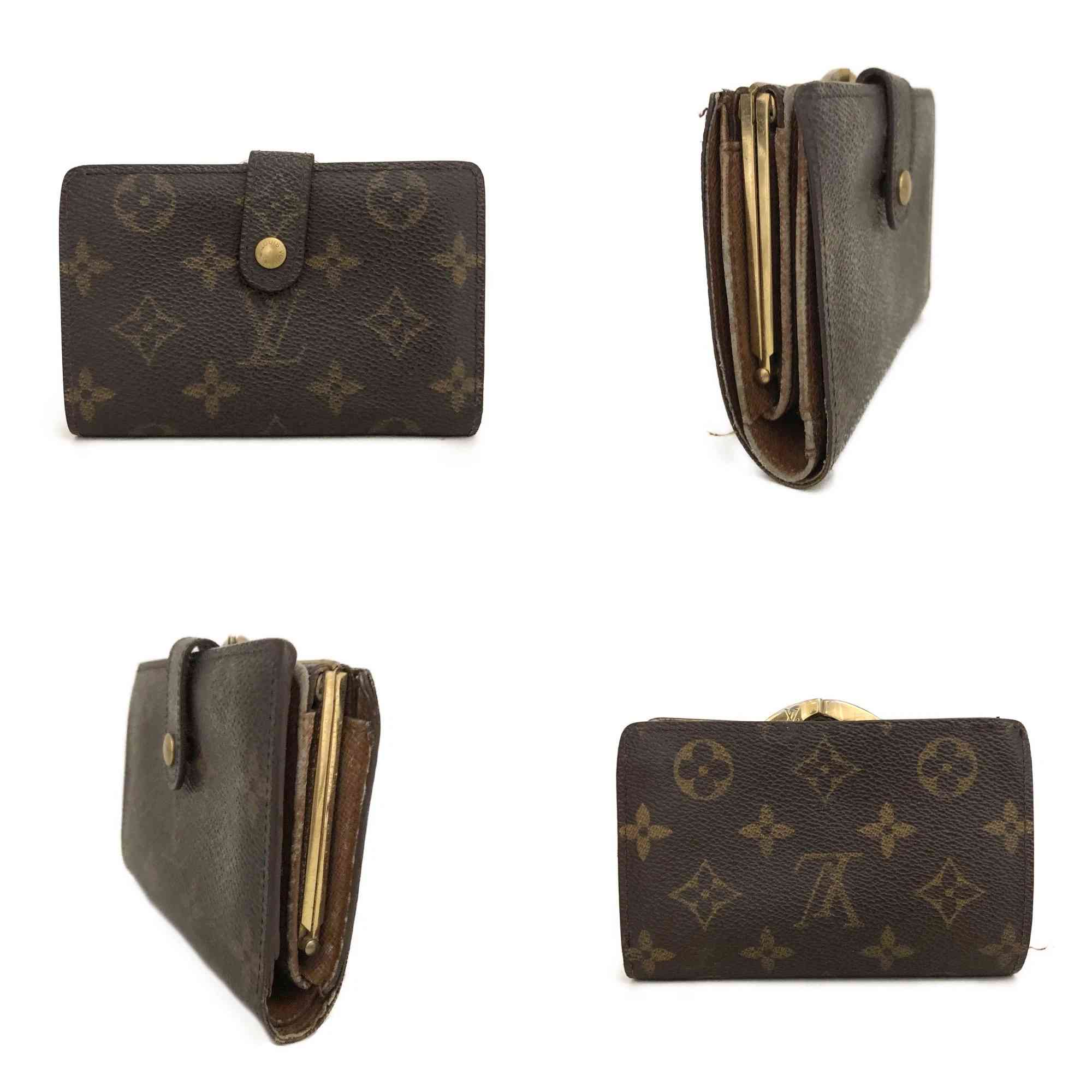 Louis Vuitton Monogram Porte Monnaie Billets Viennois Bifold Wallet MI1917