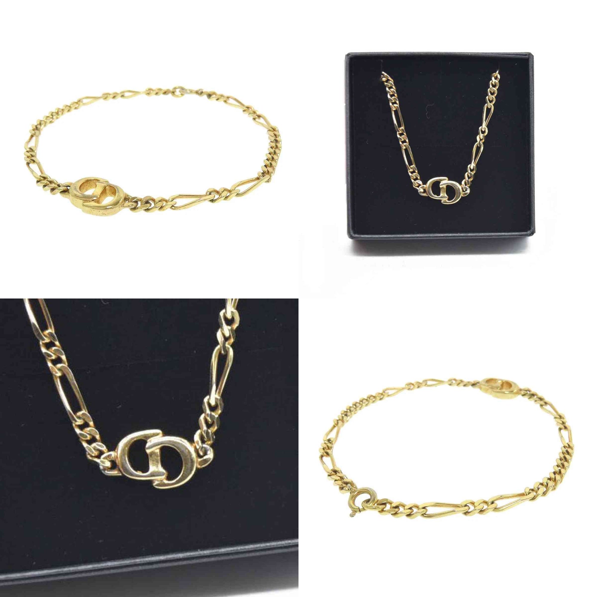 CHRISTIAN DIOR CD logo Bracelet Metal