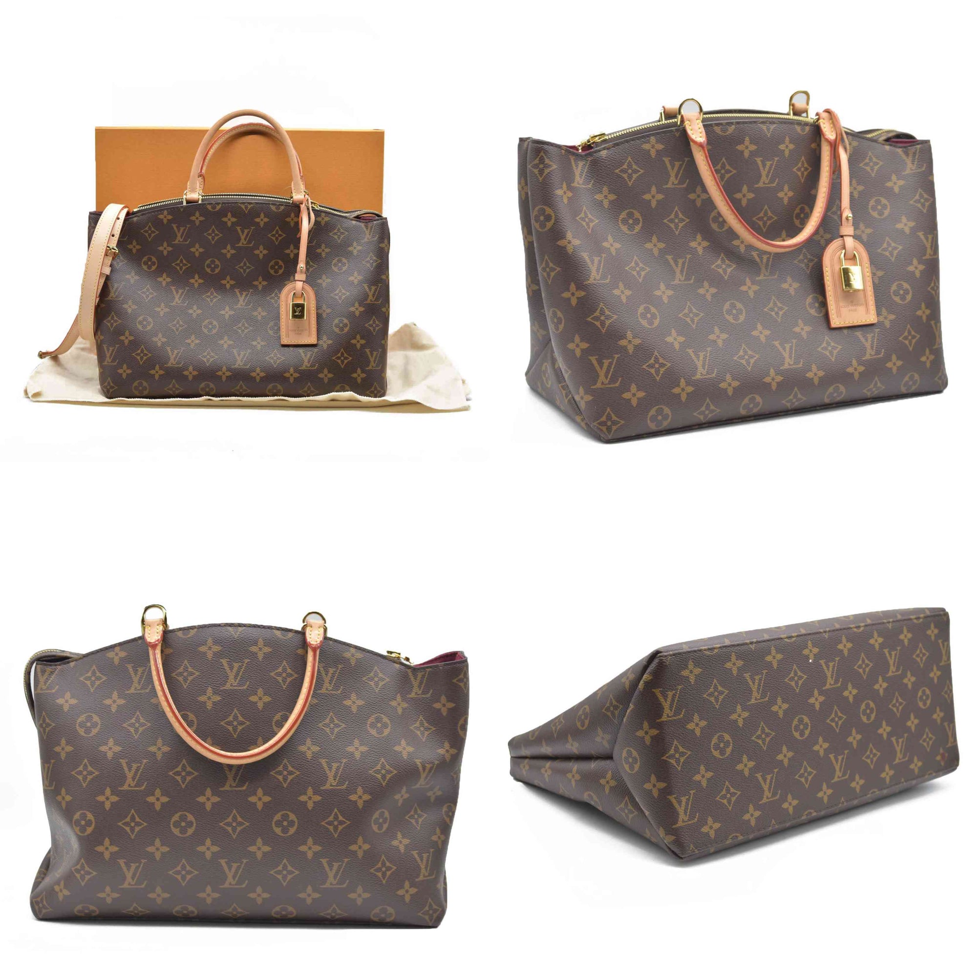$3200 Louis Vuitton  Monogram Grand Palais with Box and Dust Bag RFID