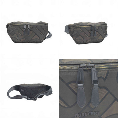 $875 Burberry Nylon TB Sonny Bum Bag