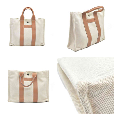 $900 Hermès Toile H Sac Harnais MM