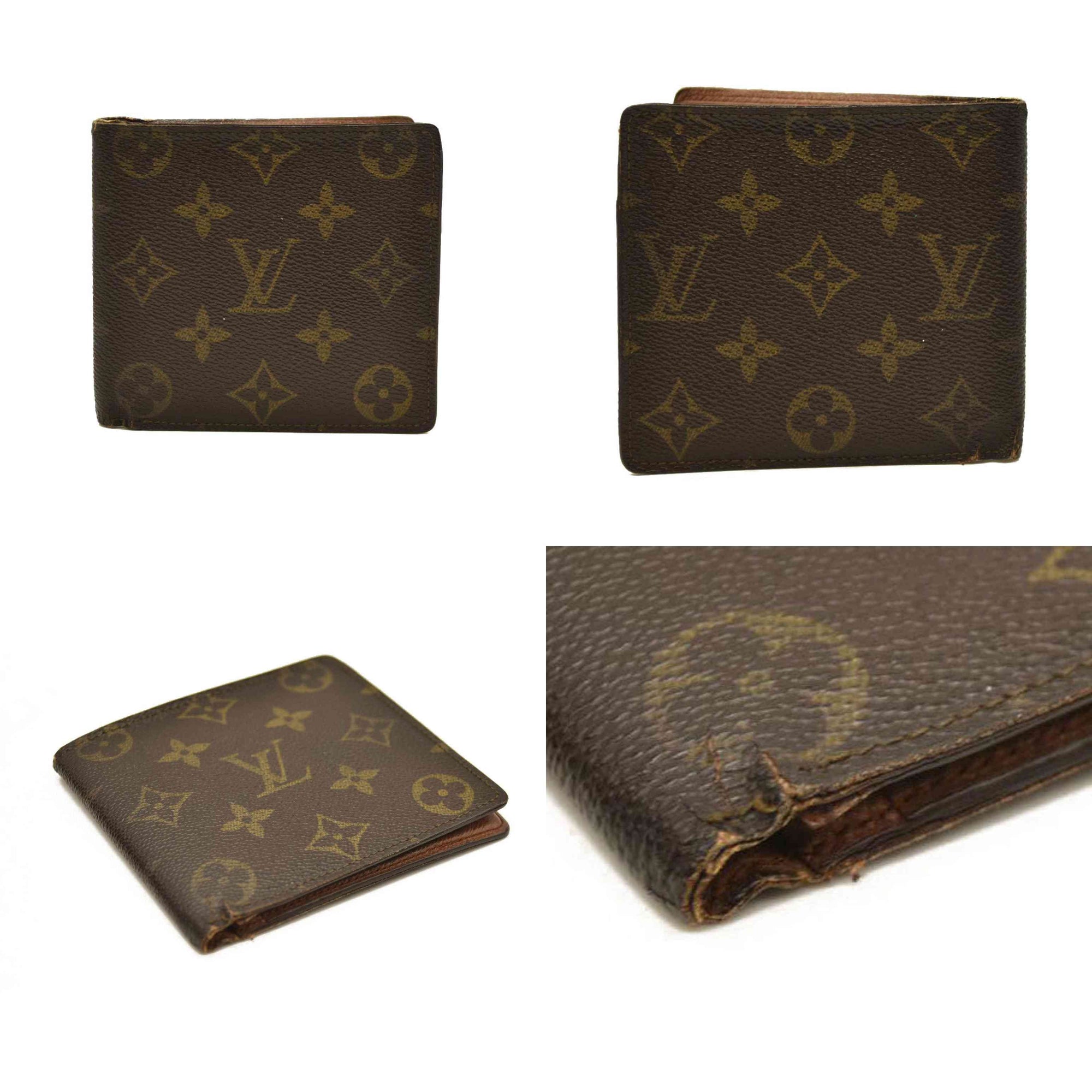 Louis Vuitton  Monogram Marco Wallet MI888