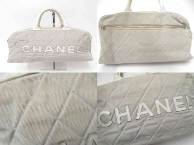 $2,200 2004 Chanel Sports Line Matelasse Nylon Boston Bag 9xxxxxx