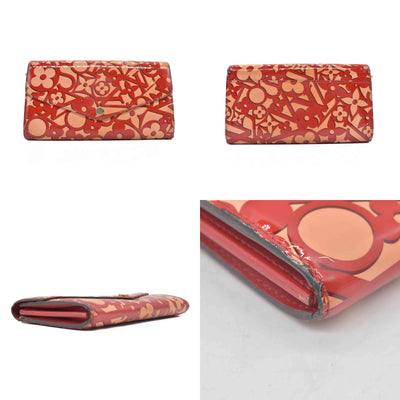 LOUIS VUITTON Vernis Sweet Monogram Sarah Wallet NM Wallet Pomme D'Amour CONSIGNMENT