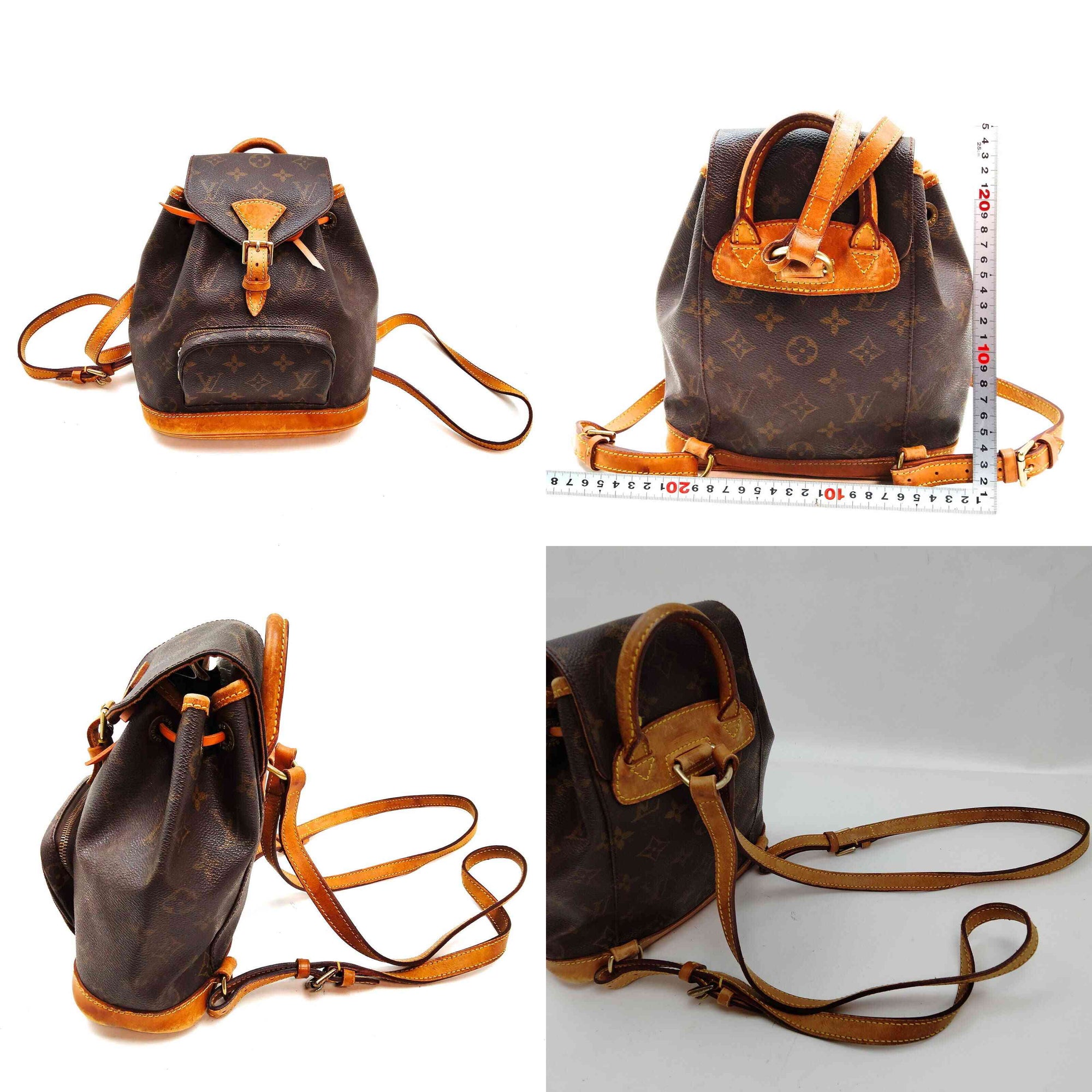 Louis Vuitton  LOUIS VUITTON Monogram Mini Montsouris Backpack