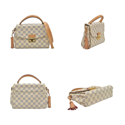 $2000 2016 Louis Vuitton Damier Azur Croisette TR5105