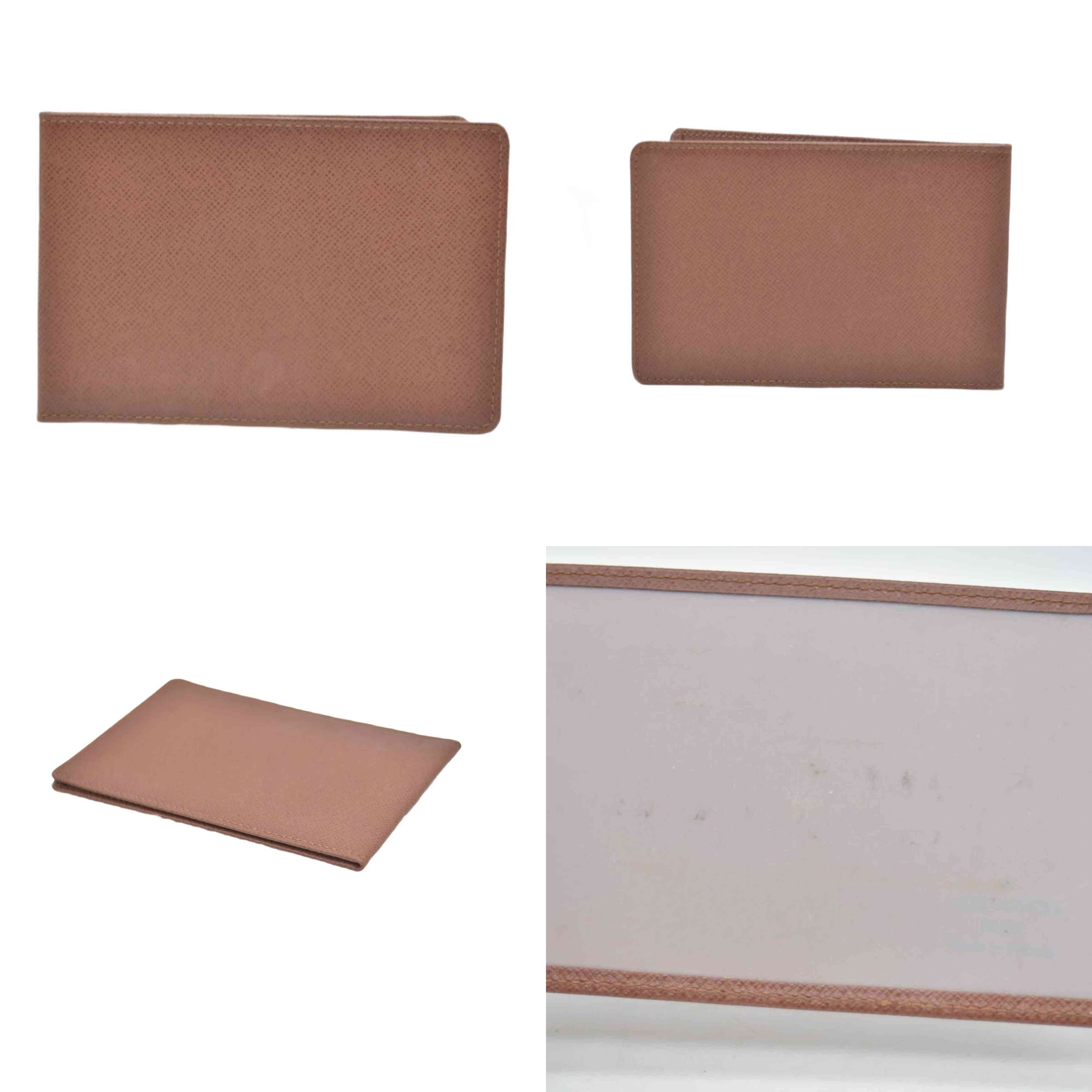 $265 LOUIS VUITTON Taiga Card Holder CONSIGNMENT