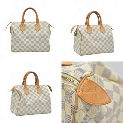 Louis Vuitton  Damier Azur Speedy 25 $1550 CONSIGNMENT 2013 SD1113