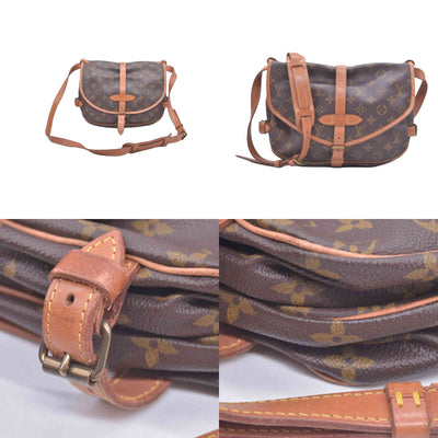 $1260 Louis Vuitton Monogram Saumur 30 CONSIGNMENT 1990s 10020924