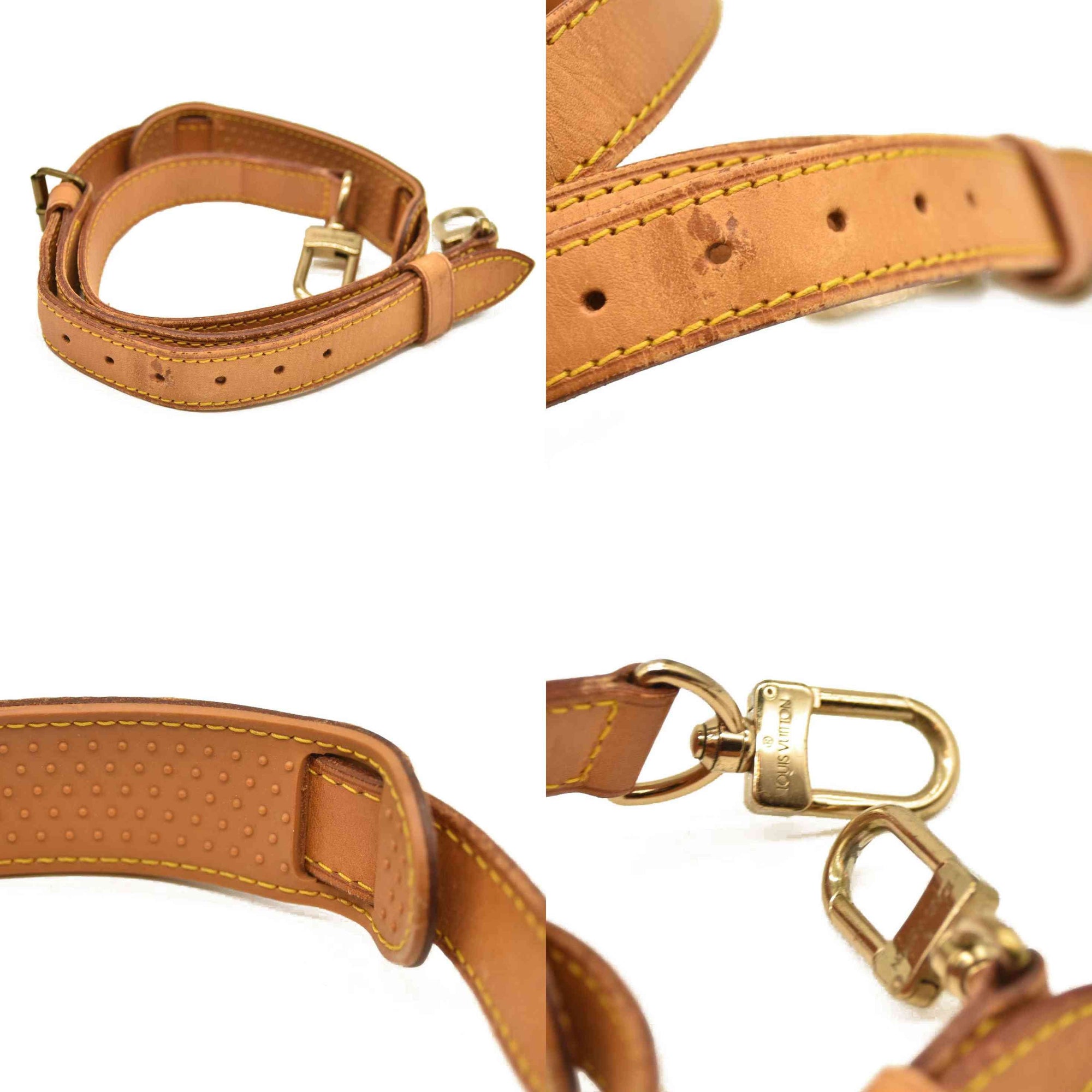 Louis Vuitton  Vachetta 25mm Adjustable Shoulder Strap