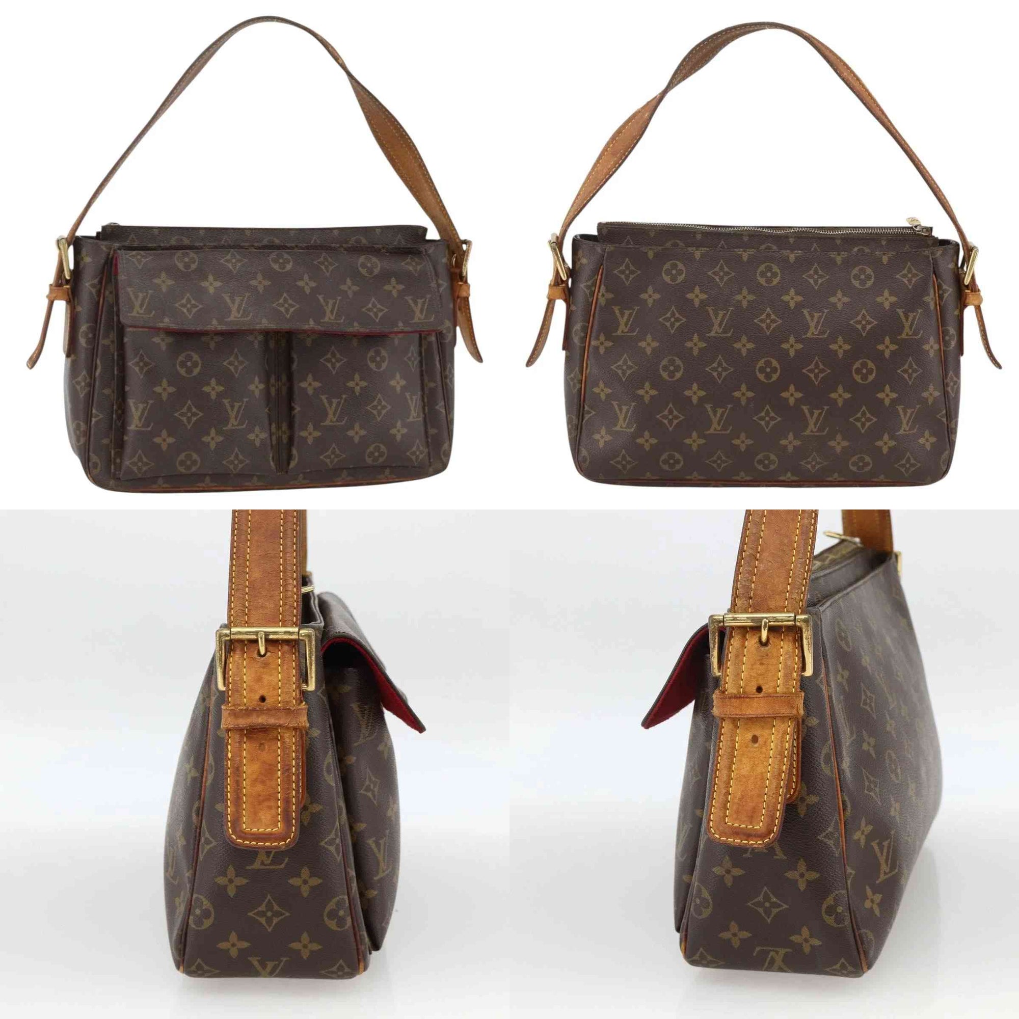 LOUIS VUITTON Monogram Viva Cite GM Shoulder Bag