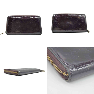 $1110 2008 Louis Vuitton Monogram Vernis Zippy Organizer Wallet CONSIGNMENT CA3098