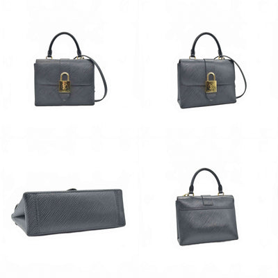 $2370 RFID Louis Vuitton Epi Locky BB Black
