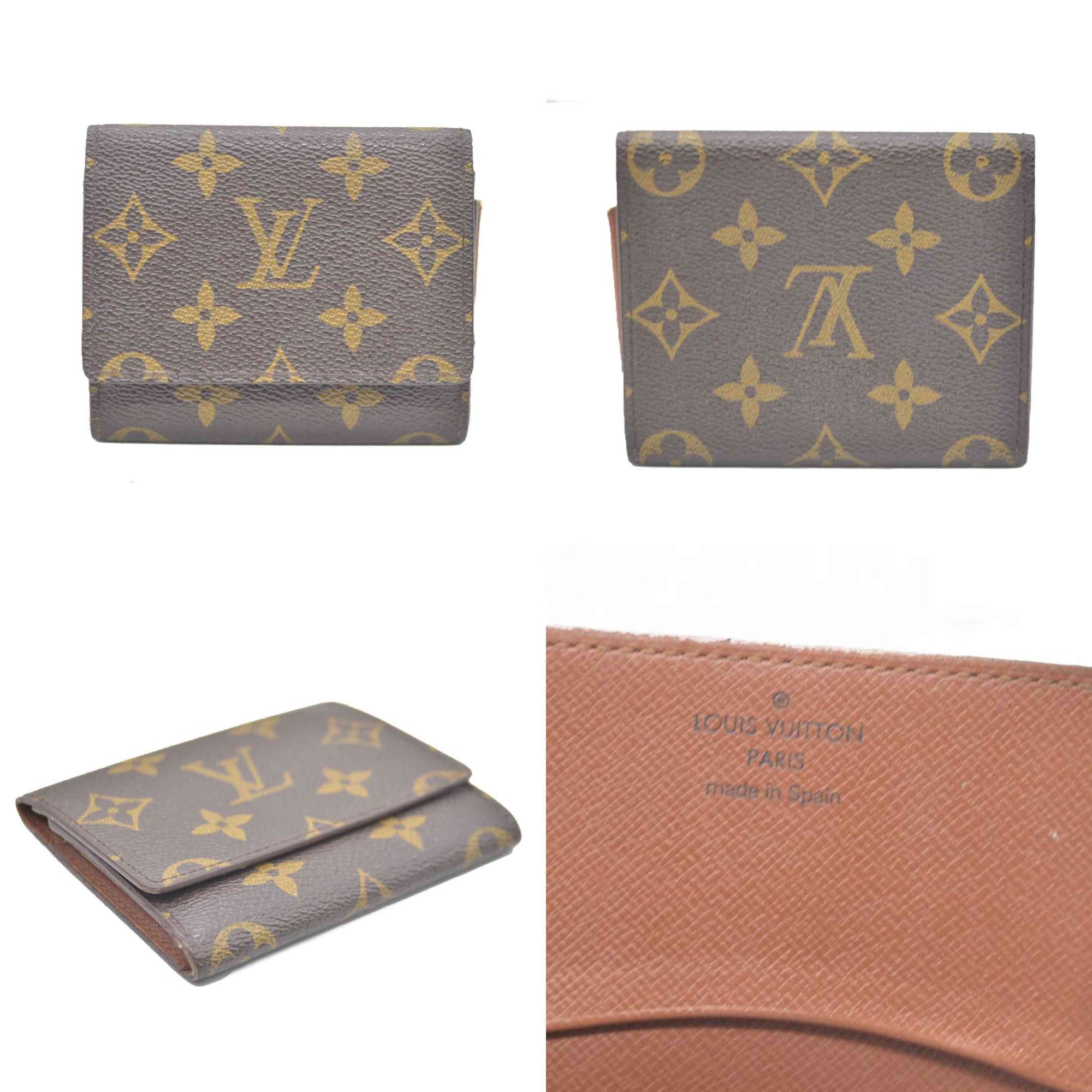 LOUIS VUITTON Monogram Enveloppe Carte de Visite Card Case Wallet