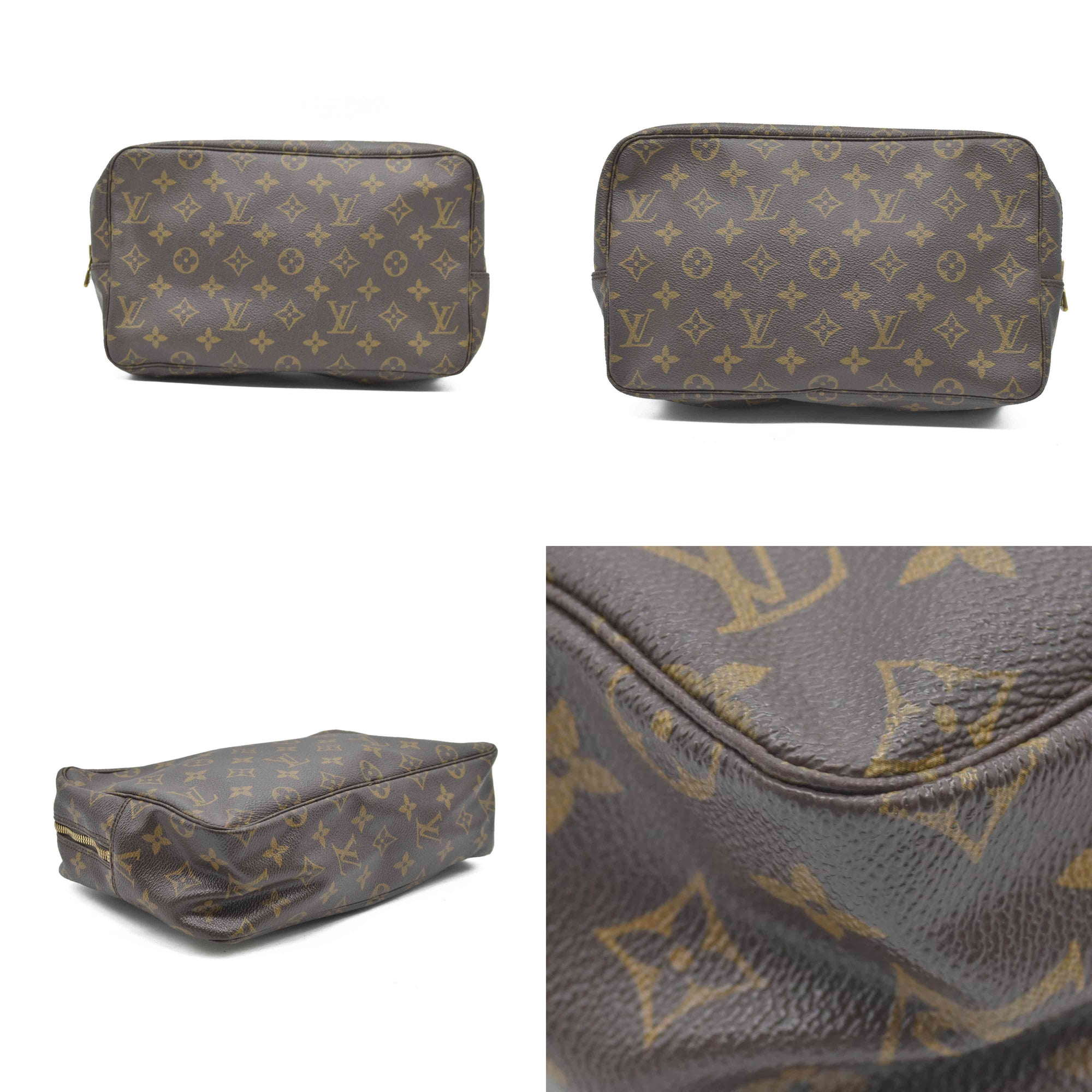 $600 Louis Vuitton Monogram Trousse Toilette 28 CONSIGNMENT