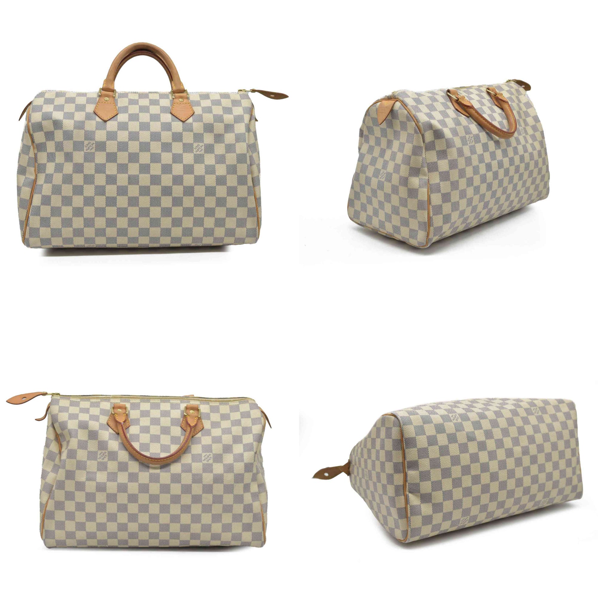 $1550 Louis Vuitton Damier Azur Speedy 30 DU3028 CONSIGNMENT