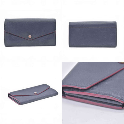$1060 2016 Louis Vuitton Empreinte Sarah Wallet NM Marine Rouge CA4186 10021097