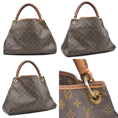 $2500 2021 Louis Vuitton Monogram Artsy MM NM Brown CA0261