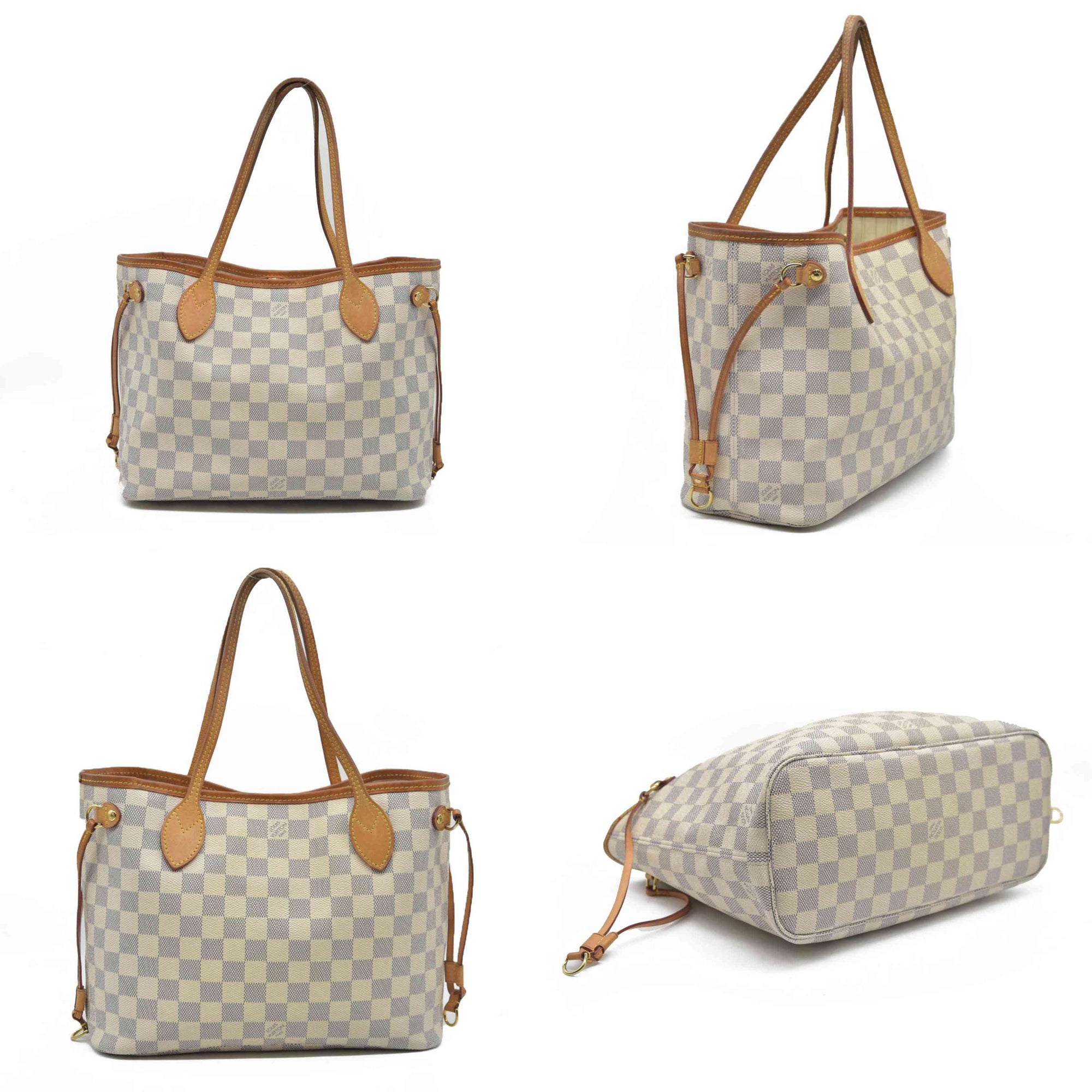 Louis Vuitton  Damier Azur Neverfull PM 2014 $2100