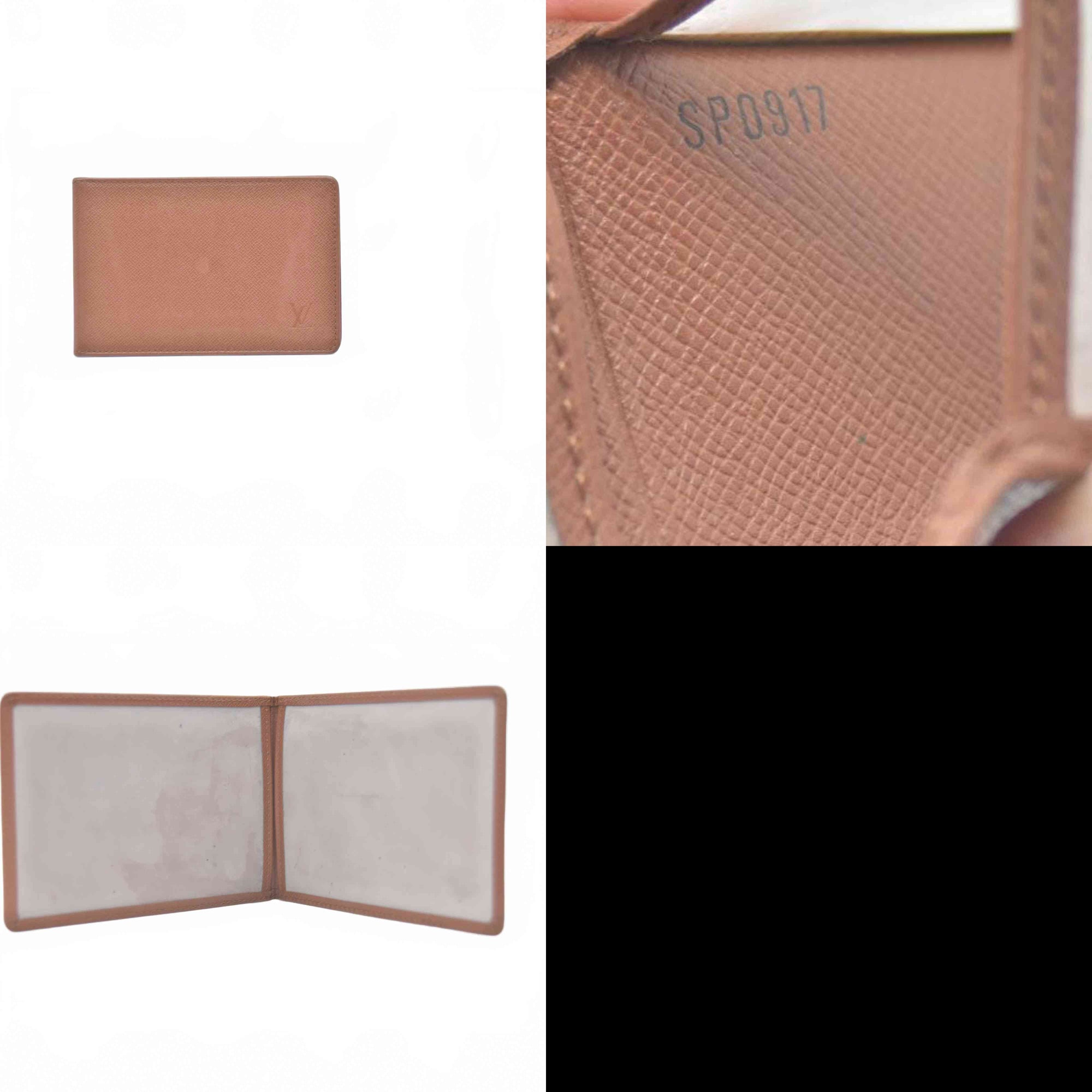 Louis Vuitton Taiga ID Card Holder Wallet SP0917 CONSIGNMENT