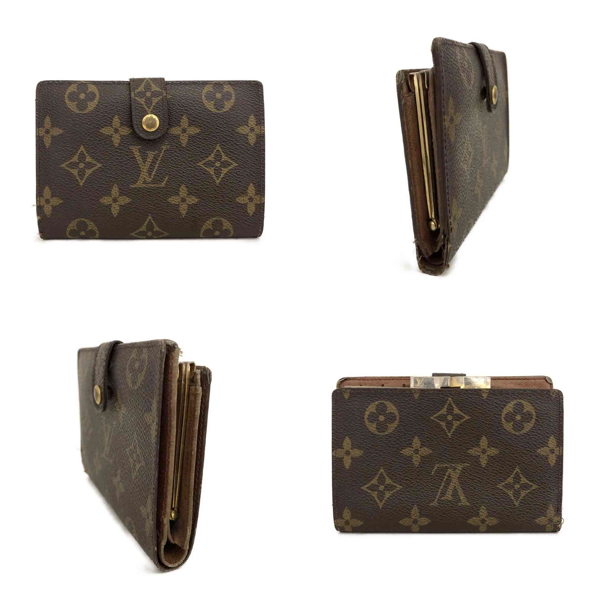 Louis Vuitton Monogram Porte Monnaie Billets Viennois Bifold Wallet SD0937