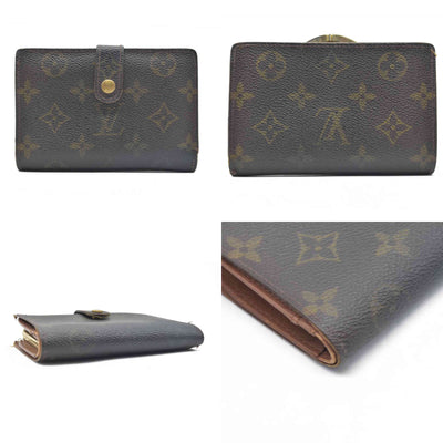 $720 Louis Vuitton LV Monogram French Purse MI1919