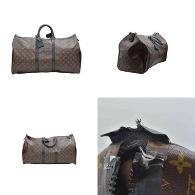 $3100 2007 Louis Vuitton Boston Bag Keepall Bandouliere 55 OL2087
