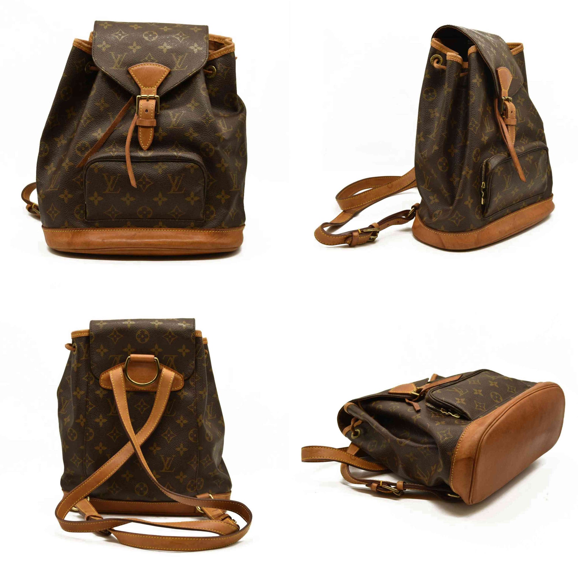 Louis Vuitton  Monogram Montsouris MM Backpack SP0023