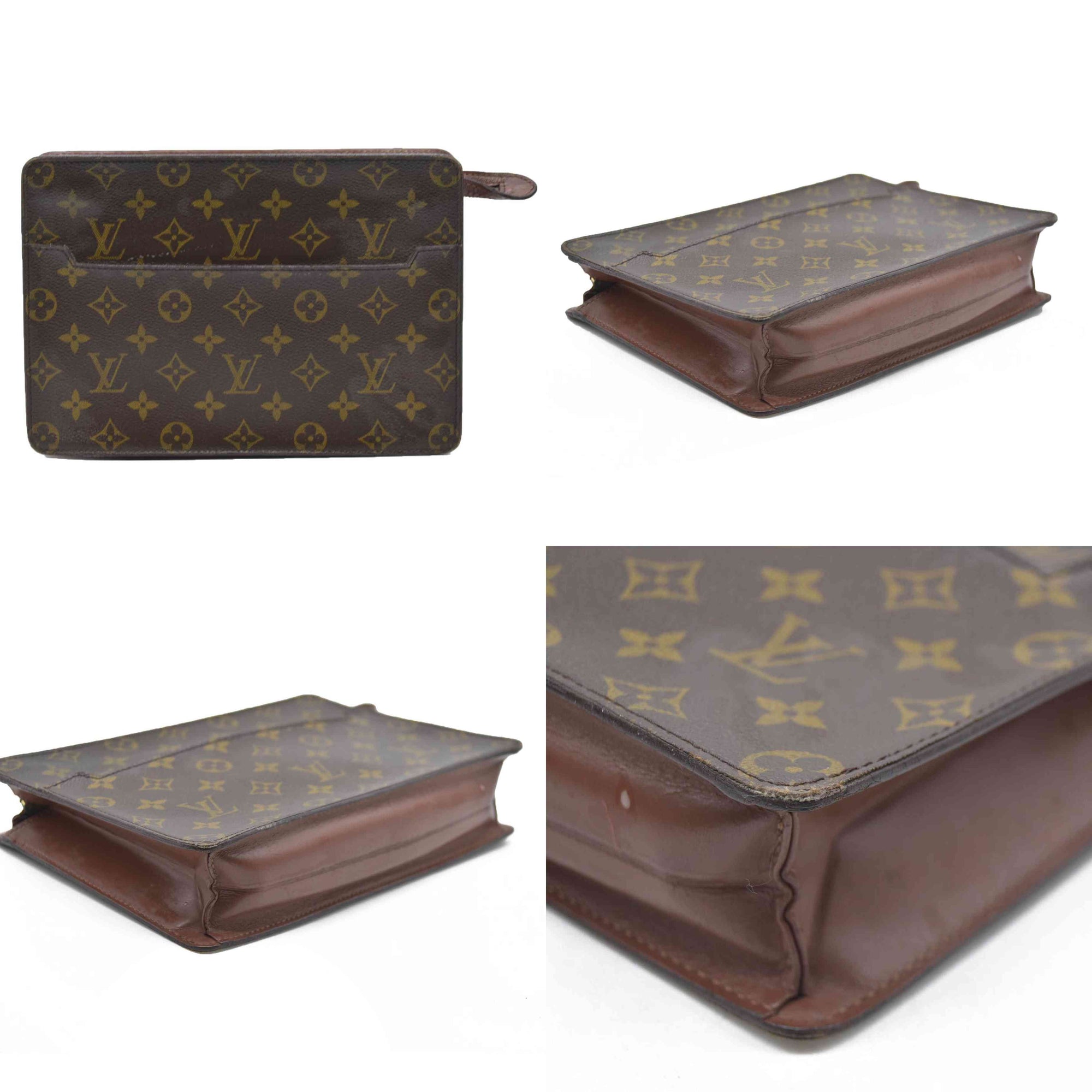 $1050 Louis Vuitton  Monogram Pochette Homme